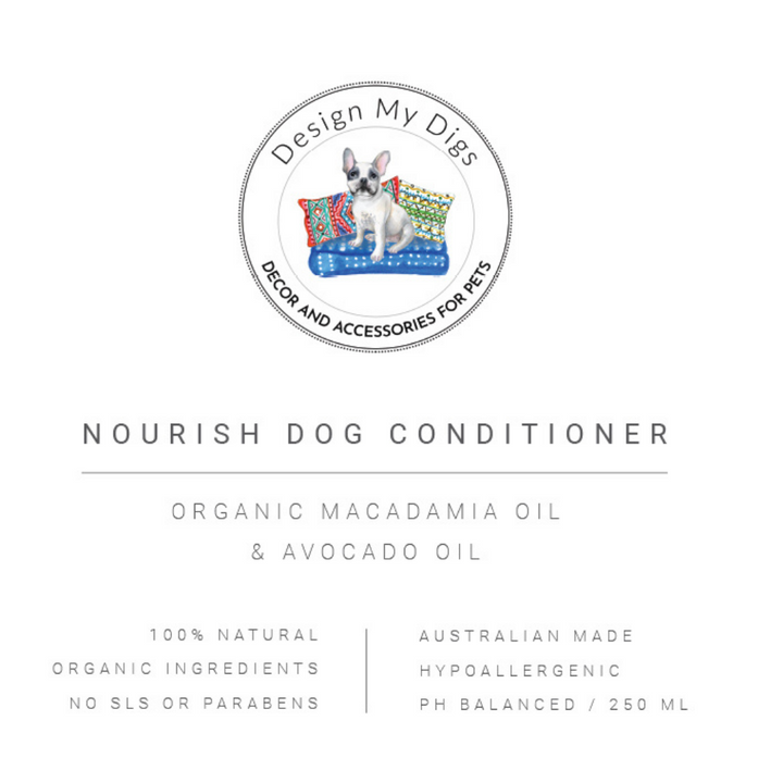 Nourish Dog Shampoo and Conditioner 250mL